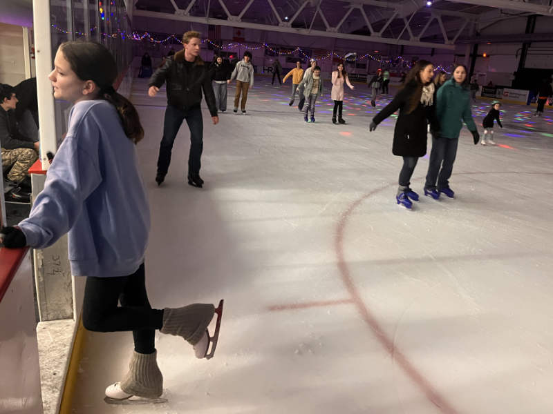 Public skate session at Palouse Ice Rink