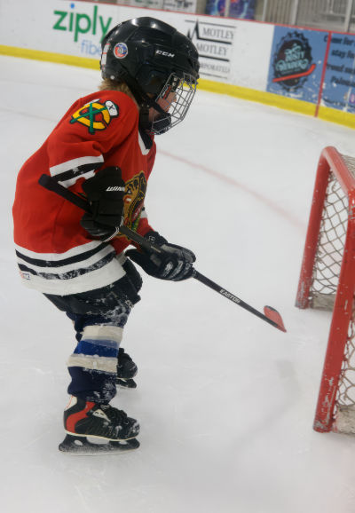 Stick and Puck at Palouse Ice Rink