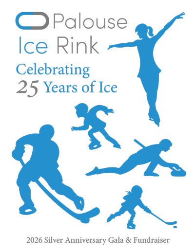 Front cover of the Palouse Ice Rink 25th anniversary gala program